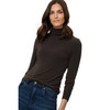 Damen Langarmshirt mit Rollkragen