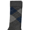 1 Paar Herren Socken mit Karo-Muster