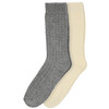 2 Paar Herren Socken mit Woll-Anteil