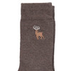 1 Paar Herren Socken mit Stickerei