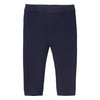 Baby Merino-Strickhose unifarben dunkelblau