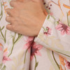 Damen Feinstrickshirt mit Blumen-Allover