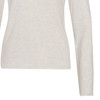 Damen Feinstrickshirt unifarben