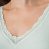 Damen Unterhemd mit Spitze