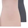 2 Damen Unterhemden mit Spitze
