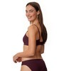 Damen Bustier mit gerippter Struktur