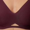 Damen Bustier mit gerippter Struktur