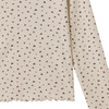 Mädchen Langarmshirt mit Rippstruktur