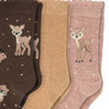 3 Paar Baby Socken mit Picotkante