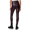 Damen Thermoleggings in Leder-Optik