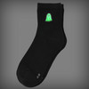 1 Paar Damen Tennissocken im Halloween-Look