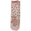 1 Paar Damen Socken mit Hochlandrind-Motiv