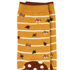1 Paar Damen Socken mit Waldtier-Motiv