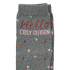 1 Paar Damen Socken mit Waschbär-Motiv
