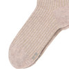 1 Paar Damen Socken mit Rippstruktur