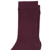 1 Paar Damen Socken mit Rippstruktur