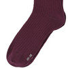 1 Paar Damen Socken mit Rippstruktur