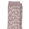 1 Paar Damen Socken mit Leo-Muster