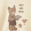 Baby Sweatshirt mit Baby-Print
