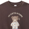 Baby Sweatshirt mit Baby-Print