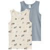2 Baby Unterhemden im Set
