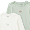 2 Baby Langarmbodys mit Print