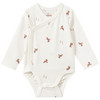 Newborn Wickelbody mit Rentier-Motiven