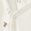 Newborn Wickelbody mit Rentier-Motiven