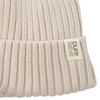 Gebreide babymuts met ribbelstructuur