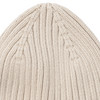 Gebreide babymuts met ribbelstructuur