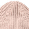 Gebreide babymuts met ribbelstructuur