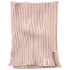 Babysnood met ribbelstructuur roze