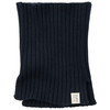 Babysnood met ribbelstructuur donkerblauw