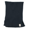 Kinder Snood mit Rippstruktur dunkelblau