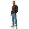 Heren-sweatshirt van biologisch katoen