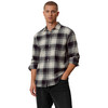 Herren Flanell-Hemd in Regular Fit