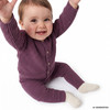 Baby Strickjacke mit Rippstruktur