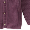 Baby Strickjacke mit Rippstruktur