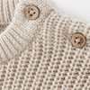 Baby Strickpullover mit Rippstruktur