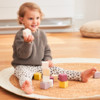 Baby Strickpullover mit Rippstruktur