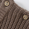 Baby Strickpullover mit Rippstruktur