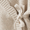 Baby Strickjacke im Wickel-Design