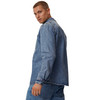 Herenjeanshemd van raw denim