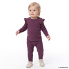 Baby Strickshirt mit Rippstruktur
