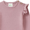 Baby Strickshirt mit Rippstruktur