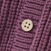 Newborn Strickjacke mit Rippstruktur