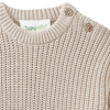 Newborn Strickpullover mit Rippstruktur