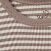 Newborn Langarmshirt mit Rippstruktur