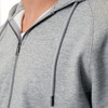 Heren-sweatjack met capuchon