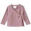 Newborn Strickjacke im Wickel-Design
